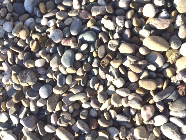 Gewaschener Sand/Kies - Rundkiesel 8-16 mm